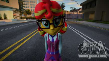 My Little Pony Sunset Shimmer School Uniform para GTA San Andreas