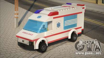 Lego Ambulance [Evil] para GTA San Andreas