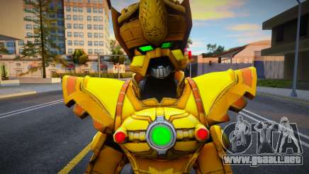 Sentinel Knight from Power Ranger Mystic Force G para GTA San Andreas