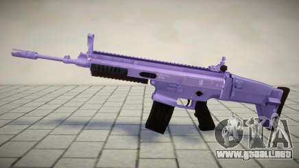 M4 Purple Gun para GTA San Andreas