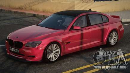 BMW F01 UKR Plate para GTA San Andreas