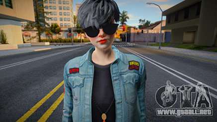 Skin Fivem Lucky De Luca para GTA San Andreas