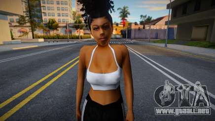 Linda chica de piel oscura para GTA San Andreas