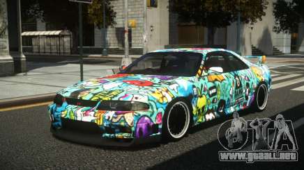 Nissan Skyline R33 G-Sports S8 para GTA 4