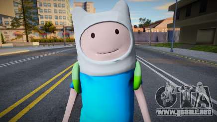 Finn El Humano Version 1 De Hora De Aventura para GTA San Andreas