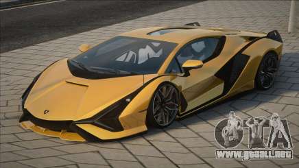 Lamborghini Sian Yel para GTA San Andreas