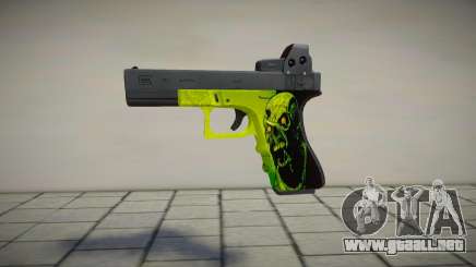 Green Desert Eagle 2 para GTA San Andreas