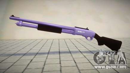 Chromegun Purple Gun para GTA San Andreas