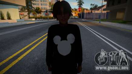 New girl skin 2 para GTA San Andreas