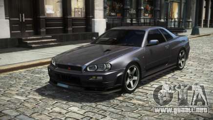 Nissan Skyline R34 E-Limited para GTA 4