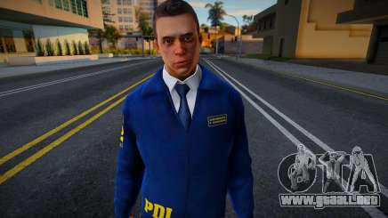 Policía de traje para GTA San Andreas