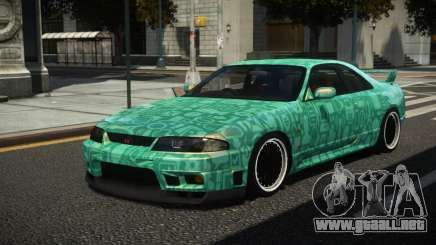 Nissan Skyline R33 G-Sports S6 para GTA 4