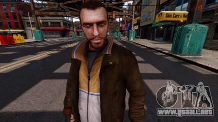 Niko Remaster Best Texture Model para GTA 4