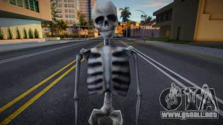 Esqueleto de Halloween para GTA San Andreas