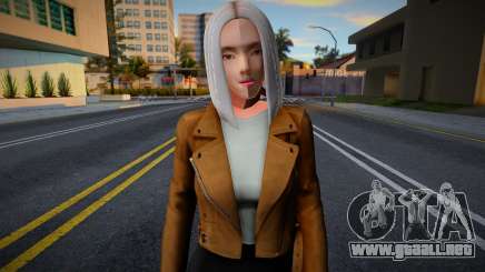 New Blonde girl skin para GTA San Andreas