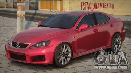 Lexus ISF [Bel] para GTA San Andreas
