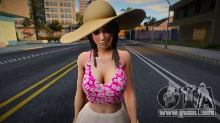 Fatal Frame 5 Yuri Kozukata - Casual Summer v2 para GTA San Andreas