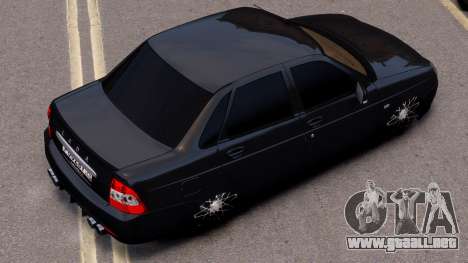 Lada Priora Black para GTA 4