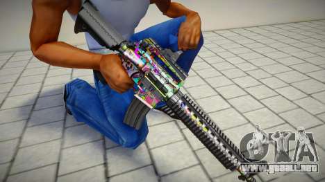 Vinyl M4 para GTA San Andreas