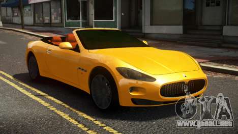 Maserati Gran Turismo FV Cabrio para GTA 4