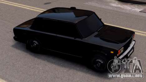 Vaz 2107 [Black] para GTA 4