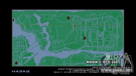 Green Map para GTA San Andreas
