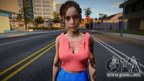 Claire New Outfit para GTA San Andreas