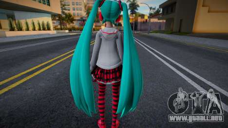 PDFT Hatsune Miku Natural para GTA San Andreas