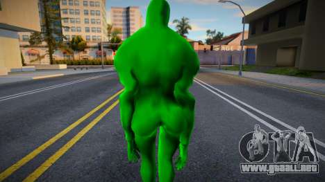 Among Us Imposter Musculosos Green para GTA San Andreas