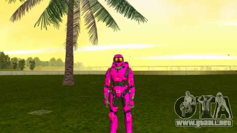 Master Chief Pink para GTA Vice City