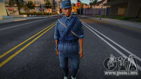 WW2 Chinese Soldier v2 para GTA San Andreas