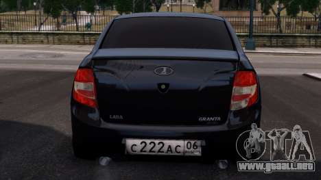 Lada Granta Sport Black para GTA 4