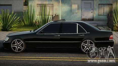 Mercedes-Benz S600 AMG [Black Edition] para GTA San Andreas