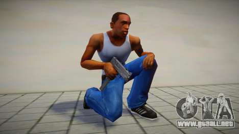 Uzi Black Version para GTA San Andreas