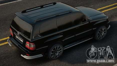 Toyota Land Cruiser VX Black Edition para GTA San Andreas
