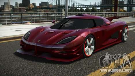 Koenigsegg Agera One G-Sport para GTA 4