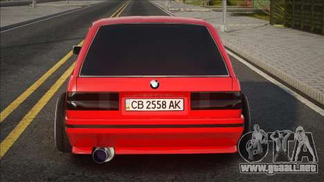 BMW E30 [Ukr Plate] para GTA San Andreas