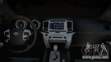Toyota Land Cruiser 200 Sport Grey para GTA San Andreas