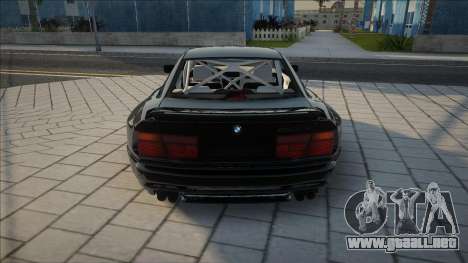 BMW 850CSI Black v1 para GTA San Andreas