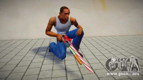 New Year Chromegun para GTA San Andreas