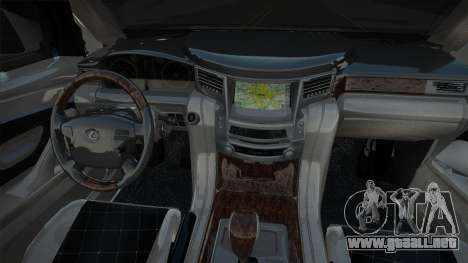 Lexus LX570 [White] para GTA San Andreas