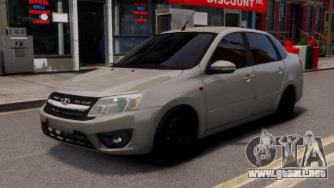 Lada Granta Grey para GTA 4