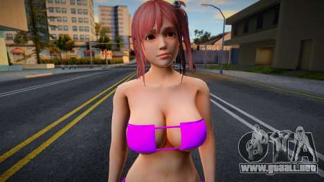 Honoka Fiolet Bikini para GTA San Andreas