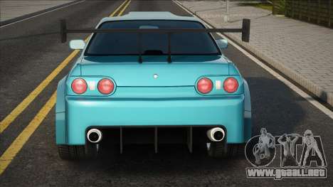 Nissan Skyline R32 Custom Blue para GTA San Andreas