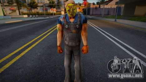 Character from Manhunt v22 para GTA San Andreas