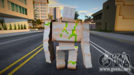 Minecraft Golem para GTA San Andreas