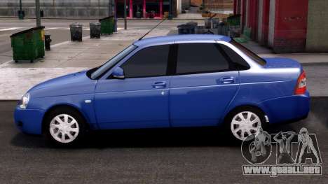 Lada Priora Blue para GTA 4