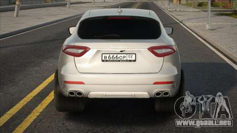 Maserati Levante Silver para GTA San Andreas