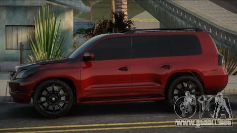 Lexus LX570 2010 [Red] para GTA San Andreas