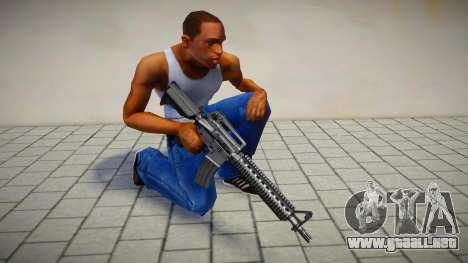 Black Gun M4 para GTA San Andreas